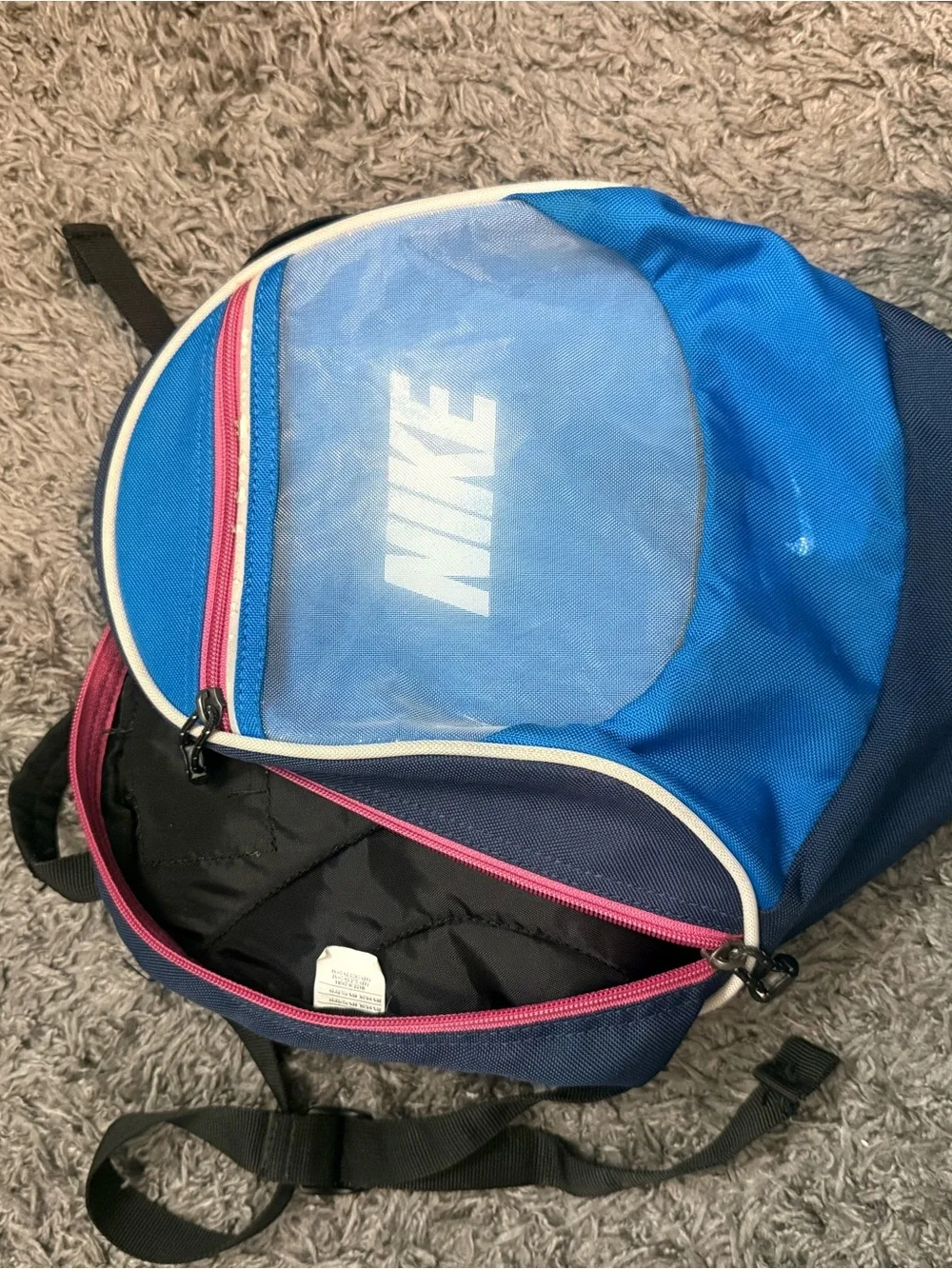 Nike Blue and Pink Women’s mini Backpack